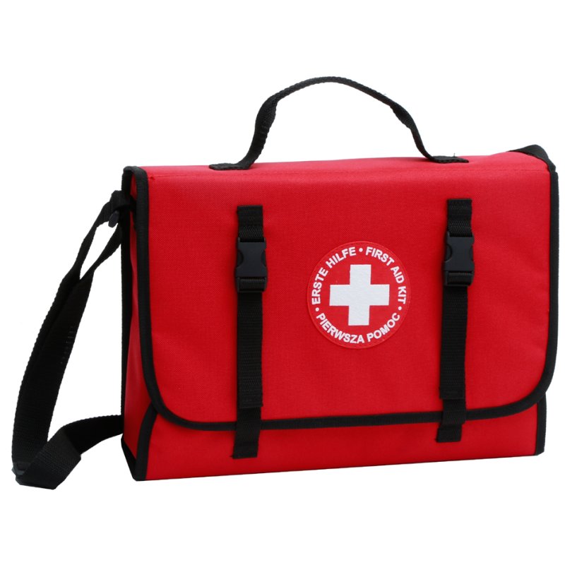 LEINA-WERKE sac de premiers secours petit, non rempli, rouge, 280×90×170 mm